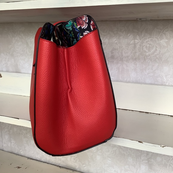 Nanette Lepore Cherry Red Bag - Picture 3 of 10